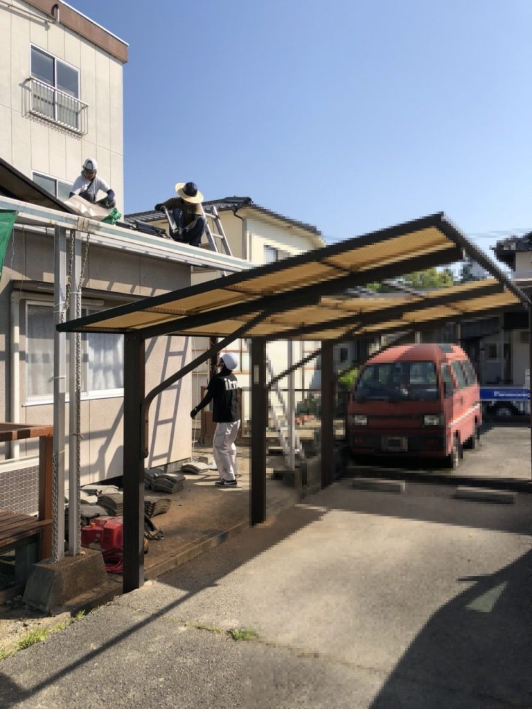 早島町屋根工事③